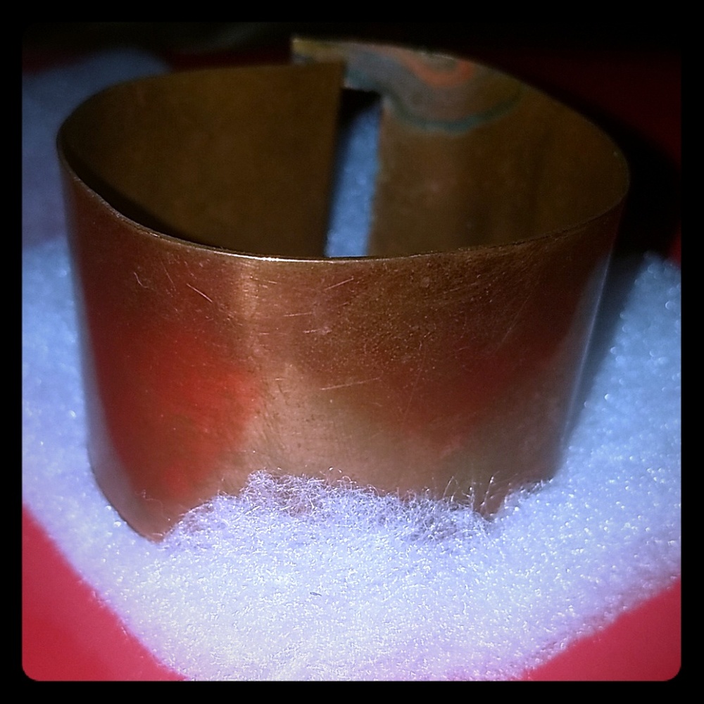 Unfinished Handmade Copper Cuff